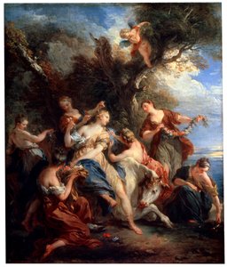 El rapto de Europa, c. 1725 de François Lemoyne