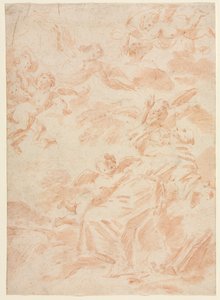 La estigmatización de San Francisco de François Lemoyne
