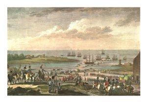 Embarque de los ingleses en Holanda, 30 de noviembre de 1799 de François Louis Couché