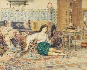 La bella oriental de François Marie Firmin Girard