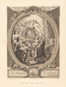 Alegoría en honor de Enrique IV de François Marie Isidore Queverdo and Jean Dambrun