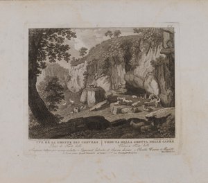 Uve (sic) de la Grotte des Chevres (nº X) de François Morel