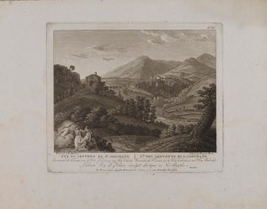 Uve (sic) del Convento de San Cosimato (nº II) de François Morel