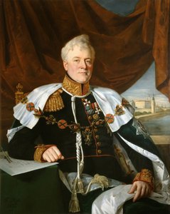 Retrato del príncipe Dmitriy Vladimirovich Golitsyn 1771-1844 de François Nicolas Riss
