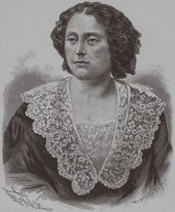 Retrato de la Princesa Nino Aleksandrovna Griboyedova de soltera Chavchavadze, 1886 de François Pannemaker