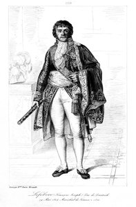 François Joseph Lefebvre 1755-1820, duque de Dantzig, 1839 de François Pigeot