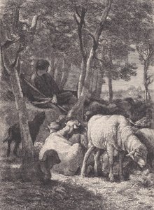 El Pastor, de Le Magasin Pittoresque, ca. 1852