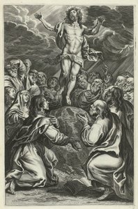 Ascensión de Cristo Vida de Cristo (título de la serie) de François Stuerhelt (possibly)