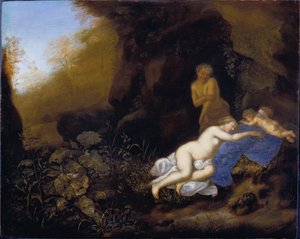 Júpiter y Antíope de François Verwilt