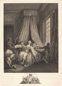El fruto del amor secreto de François Voyez after Pierre Antoine Baudouin