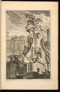 Diseño para Fuente con Venus de François de Cuvilliés the Elder