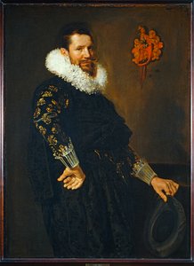 Paulus van Beresteyn, homme de loi à Haarlem. 1619 - Paulus van Beresteyn, abogado en Harlem. 1619 ... de Frans (School of) Hals