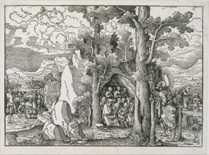 Escenas de la Vida de San Juan Bautista, ca. 1522 de Frans Crabbe van Espleghem