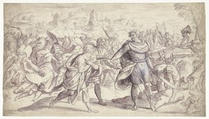Josué envía mensajeros a Hai
Historia de Josué (título de la serie) de Frans Francken (I)