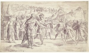 El pueblo de Israel cruza el río
Historia de Josué, ? (4?) (título de la serie)