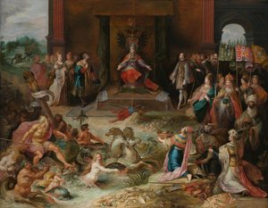 Alegoría sobre la Abdicación del Emperador Carlos v en Bruselas
Alegoría de la Abdicación del Emperador Carlos V