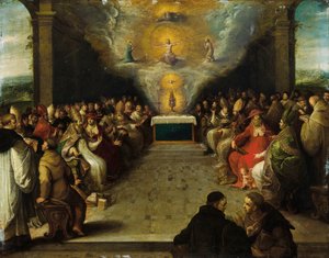 Disputa del Santísimo Sacramento de Frans Francken the Younger