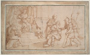 El cegamiento de Zaleucus de Locri de Frans Francken the Younger