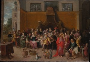 Las bodas de Caná de Frans Francken the Younger