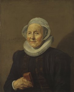 Una anciana, 1628 de Frans Hals