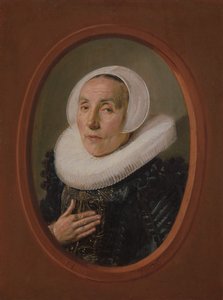 Anna van der Aar nacida 1576-77, fallecida después de 1626, 1626 de Frans Hals