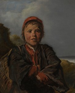 Pescador (óleo sobre lienzo) de Frans Hals