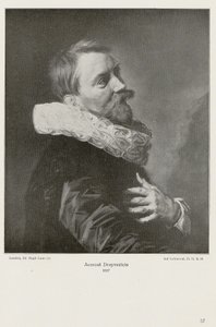 Retrato de Aernout Druyvesteyn (según su retrato de guardia civil) de Frans Hals