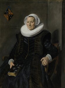 Retrato de Maritge Claesdr Vooght de Frans Hals