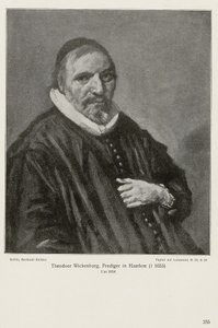 Retrato de Theodorus Wikenburg de Frans Hals
