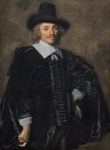 Retrato de un Caballero, 1650-1652 de Frans Hals