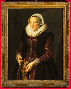 Retrato de una mujer, c.1611 de Frans Hals