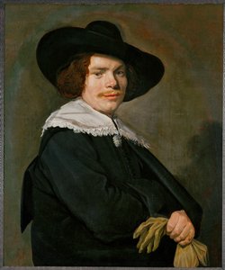 Retrato de un joven ... (pintura sobre lienzo) de Frans Hals