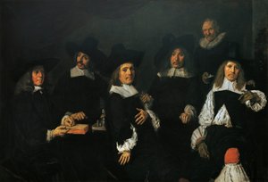 Regentes del asilo de ancianos de Harlem de Frans Hals