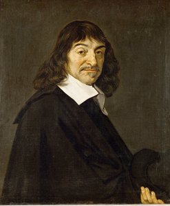 René Descartes, retrato Según un original perdido de Frans Hals ... de Frans Hals