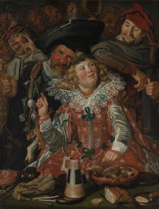 Festejadores de Carnaval (La compañía alegre)
