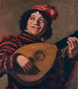 El jugador de laúd, 1623 de Frans Hals