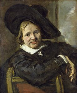 El hombre con el sombrero caído de Frans Hals