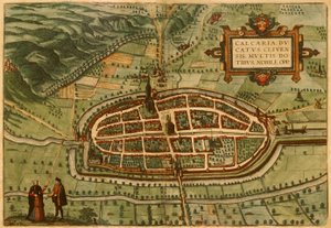 Kalkar Braun Hogenberg 1575 de Frans Hogenberg