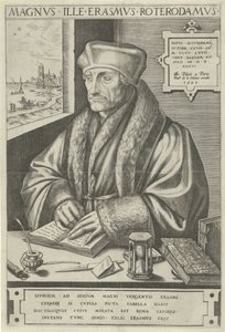Retrato de Aberforth Erasmo de Frans Huys