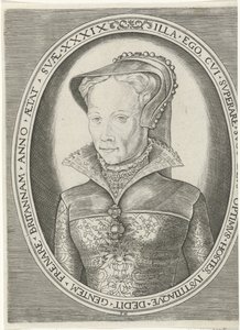 Retrato de María I Retratos de reyes, reinas, príncipes y princesas (título de serie)
