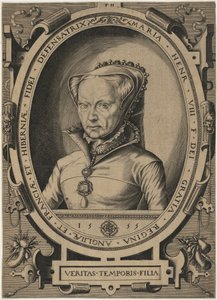 Reina María de Inglaterra de Frans Huys