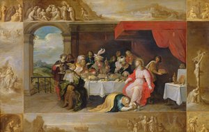 Cristo en la casa de Simón el fariseo, 1637