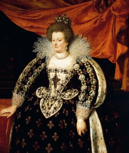 Retrato de cuerpo entero de María de Médici de Frans II Pourbus