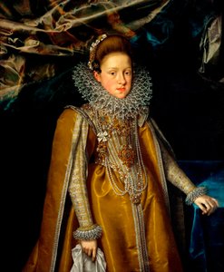 Retrato de María Magdalena de Austria, gran duquesa de Toscana de Frans II Pourbus