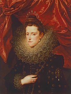 Retrato de Eleonora de Medici, Duquesa de Mantua de Frans II Pourbus