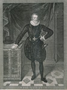 Retrato de Enrique IV de Francia de Frans II Pourbus