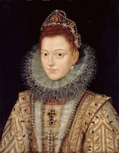 Retrato de Isabel Clara Eugenia (1566-1633) c.1599 de Frans II Pourbus