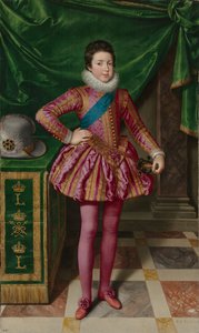 Retrato del Rey Luis XIII de Francia, 1611 de Frans II Pourbus
