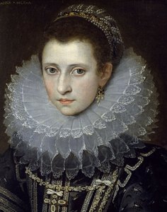 Retrato de una dama (supuestamente Ana Bolena) de Frans II Pourbus