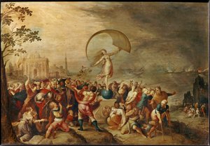 Alegoría de la fortuna ... de Frans II the Younger Francken